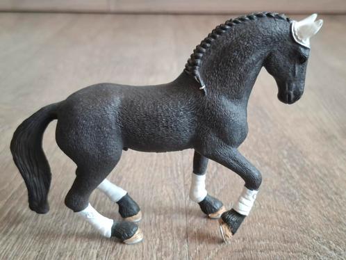 Schleich | Friese Hengst, Verzamelen, Dierenverzamelingen, Zo goed als nieuw, Beeldje of Figuurtje, Paard, Verzenden