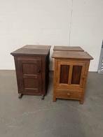 Eikenhouten kastjes en stoelen, Huis en Inrichting, Kasten | Ladekasten, Ophalen, Zo goed als nieuw, 25 tot 50 cm, Minder dan 100 cm