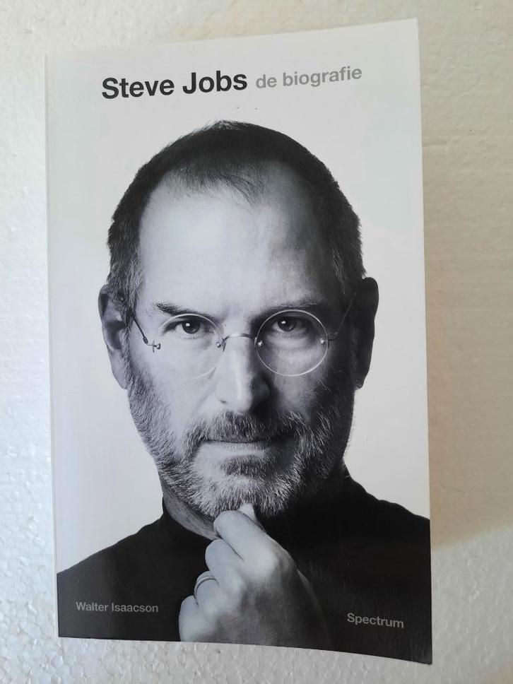 BOEK: STEVE JOBS – DE BIOGRAFIE – WALTER ISAACSON, Boeken, Biografieën, Zo goed als nieuw, Wetenschap, Ophalen of Verzenden