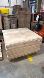 110x110x1,5 cm multiplex platen te koop, Doe-het-zelf en Verbouw, Platen en Panelen, Ophalen, Zo goed als nieuw, Multiplex