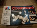Crossword dobbelspel, Hobby en Vrije tijd, Gezelschapsspellen | Overige, Een of twee spelers, Ophalen, Gebruikt, MB spellen
