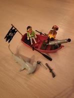 Playmobil Piratenboot met Figuren en Accessoires, Kinderen en Baby's, Speelgoed | Playmobil, Ophalen of Verzenden, Gebruikt, Los playmobil