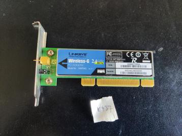 Linksys Wireless-G 2,4GHZ PCI Adapter [K437b] 0710 beschikbaar voor biedingen