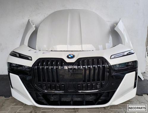 BMW 7 SERIE G70 COMPLEET VOORKOP BUMPER SCHERM KLEUR A300, Auto-onderdelen, Carrosserie en Plaatwerk, Bumper, BMW, Gebruikt, Ophalen of Verzenden