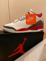 Nike Air Jordan III 3 Retro Fire Red EU 46 US 12 DS 2022, Verzenden, Wit, Nieuw, Sneakers of Gympen