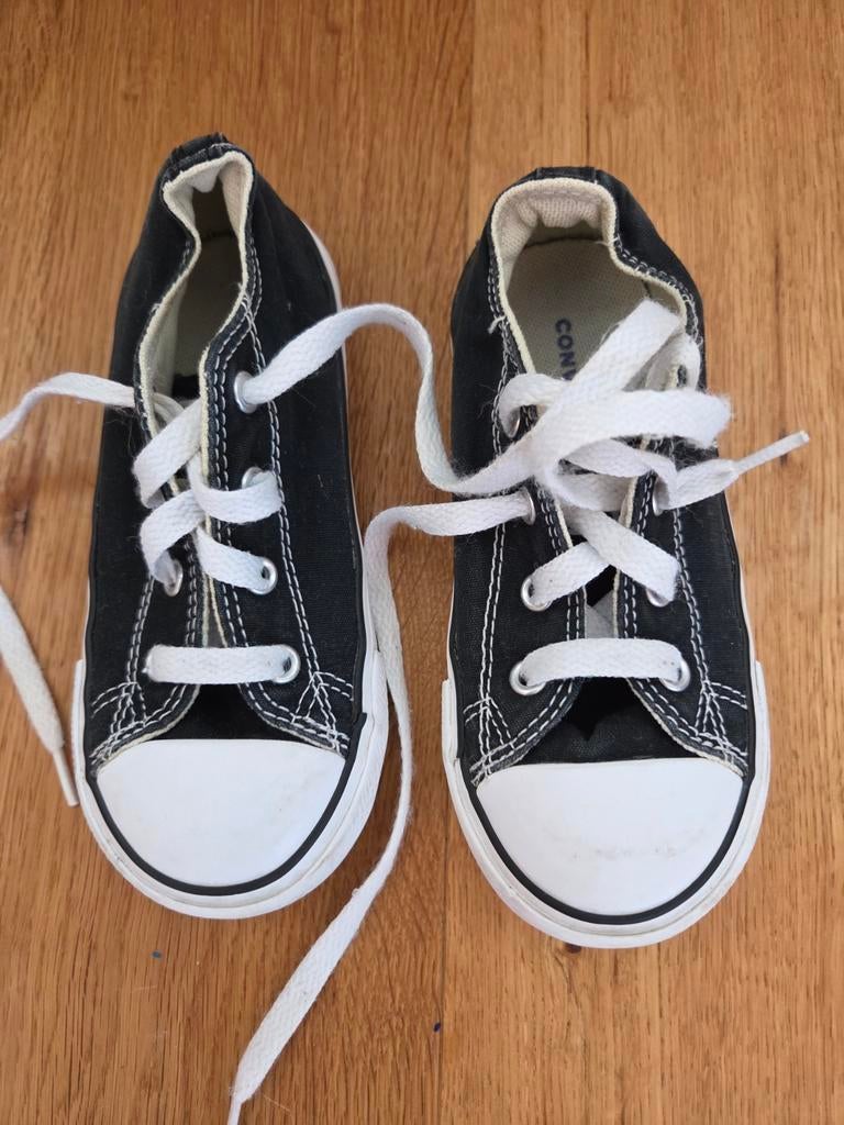 Converse sneakers mt 25 - Zwart, Ophalen of Verzenden, Gebruikt, Jongetje of Meisje, Schoentjes