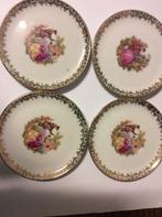 Bavaria, 4x Schaller, porcelan, W- German, petit four, Ophalen of Verzenden