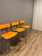 Drie mooie barkrukken, Huis en Inrichting, Barkrukken, 3 krukken, Ophalen, Zo goed als nieuw, 60 tot 90 cm