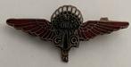 Bijzonder zeldzame British Irvin GQ parachute pin, Ophalen of Verzenden, Landmacht, Engeland, Embleem of Badge