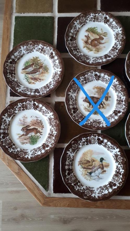 servies The Royal Worcester Group servies/Palissy game serie, Antiek en Kunst, Antiek | Servies los, Ophalen of Verzenden