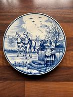 De 4 jaargetijde, Delfs blauw Royal, Antiek en Kunst, Antiek | Wandborden en Tegels, Ophalen of Verzenden