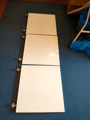 Ikea Besta kastonderdelen, 3x deur, 8x lade hoogglans wit. beschikbaar voor biedingen