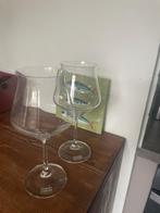 Bier glazen 2x, Ophalen, Glas of Glazen, Gebruikt, Glas