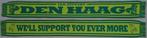 sjaal FC Den Haag Fan Support, Ophalen of Verzenden, Zo goed als nieuw, Overige binnenlandse clubs, Vaantje of Sjaal