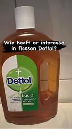 Dettol 750 ml per fles of per doos, Huis en Inrichting, Schoonmaakartikelen, Ophalen of Verzenden, Schoonmaakmiddel