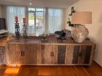 Dressoir massief hout, Huis en Inrichting, Ophalen, Zo goed als nieuw, 25 tot 50 cm, 200 cm of meer