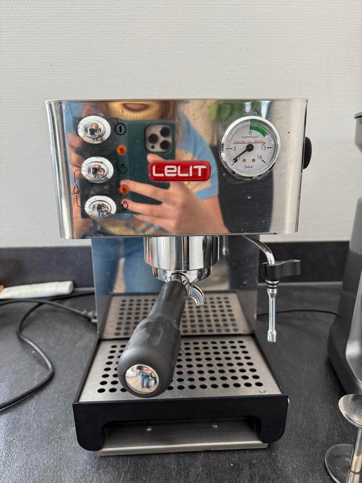 Lelit PL41EM Espressomachine - Perfecte Koffie!, Telecommunicatie, Overige Telecommunicatie, Gebruikt, Ophalen
