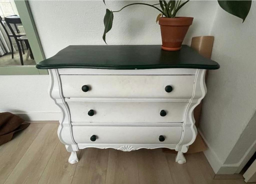 Schattig buikkastje met 3 lades, Huis en Inrichting, Ophalen, Gebruikt, 50 tot 100 cm, 3 of 4 laden