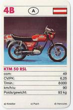 Kw558 bromfiets verzamelplaatje 4B --- ktm 50 rsl, Ophalen of Verzenden, Zo goed als nieuw, Auto's