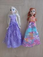 Disney fronzen Anna en Elza barbie poppen, Ophalen of Verzenden, Zo goed als nieuw, Meisje