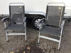 2 VIDO MONDO ALUMINIUM LICHTGEWICHT KAMPEERSTOELEN !!!, Caravans en Kamperen, Kampeeraccessoires, Ophalen, Gebruikt