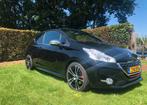 Peugeot 208 1.6 GTI 165KW 3-D 2013 Zwart, Auto's, Voorwielaandrijving, Parkeersensor, Zwart, Leder en Stof