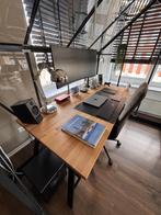 IKEA Bureau 160x80 cm op Schagen – Kabelgoot z.g.a.n., Huis en Inrichting, Ophalen, Zo goed als nieuw, Bureau