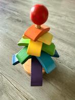 Houten Stapeltoren Regenboog - Zo Goed Als Nieuw, Ophalen of Verzenden, Zo goed als nieuw, Overige typen