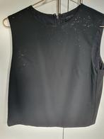 COS cropped feest top, Kleding | Dames, Ophalen of Verzenden, Zo goed als nieuw, Maat 34 (XS) of kleiner, Zwart