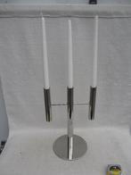2 stuks 3-armige kandelaar door WMF chroom zgan, Huis en Inrichting, Overige kleuren, Ophalen of Verzenden, Zo goed als nieuw