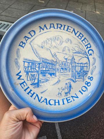 Bad Marienberg Weihnachten 1988 Sierbord beschikbaar voor biedingen