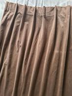 ***1 stuk gordijn taupe/ beige ***, 100 tot 150 cm, 200 cm of meer, Beige, Ophalen of Verzenden