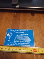 Fa Steenbergen kassenbouw naaldwijk, Verzamelen, Ophalen of Verzenden, Zo goed als nieuw