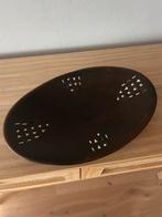 Indonesische Sasak Pottery Schaal, Huis en Inrichting, Woonaccessoires | Schalen en Manden, Ophalen, Gebruikt, Schaal, Ovaal
