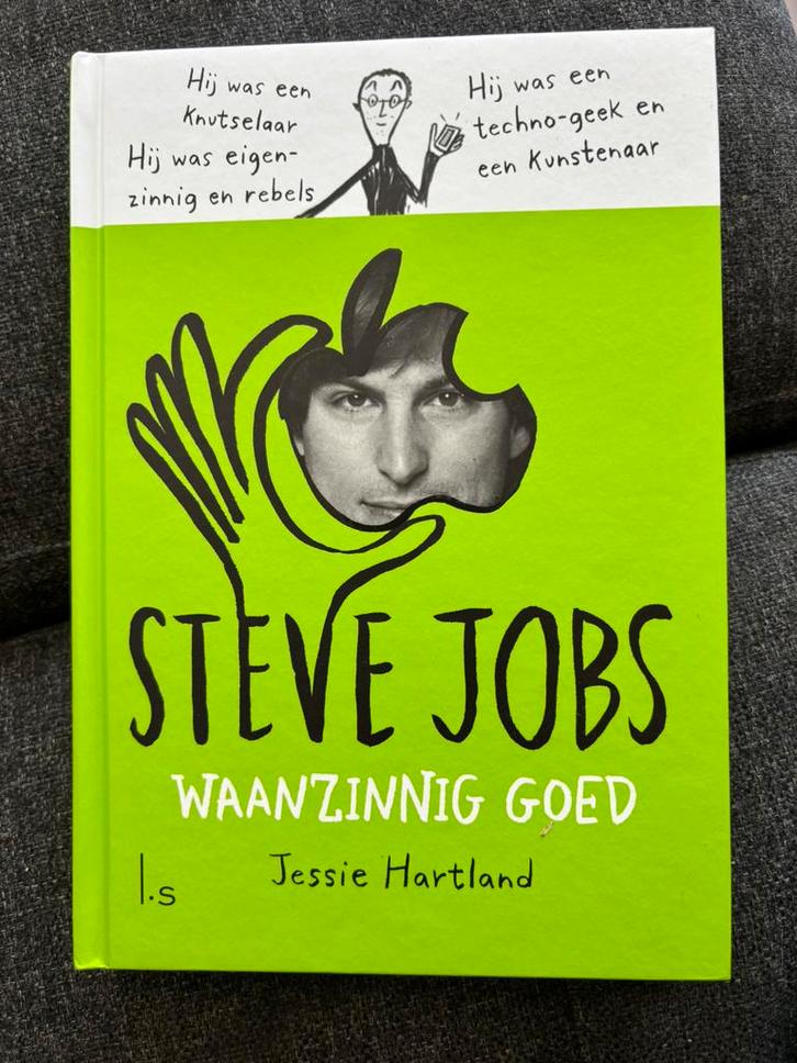 Jessie Hartland - Steve Jobs : waanzinnig goed, Boeken, Overige Boeken, Zo goed als nieuw, Ophalen of Verzenden