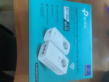 TP Link Powerline AC Wifi Kit beschikbaar voor biedingen