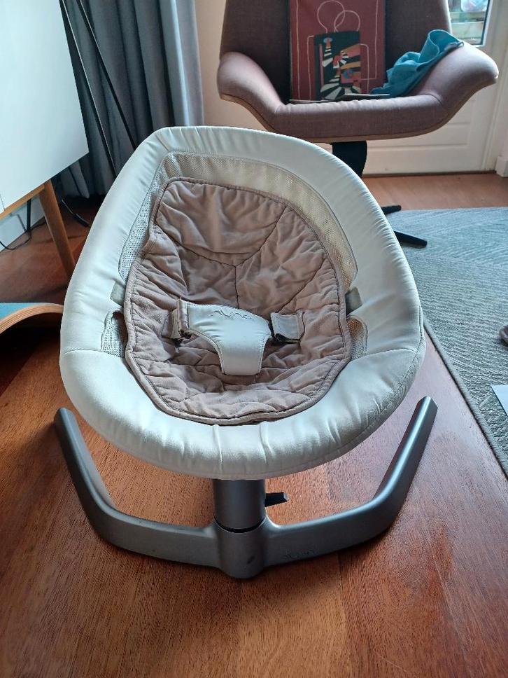 Nuna leaf wipstoel wit oud roze, Kinderen en Baby's, Overige Kinderen en Baby's, Gebruikt, Ophalen