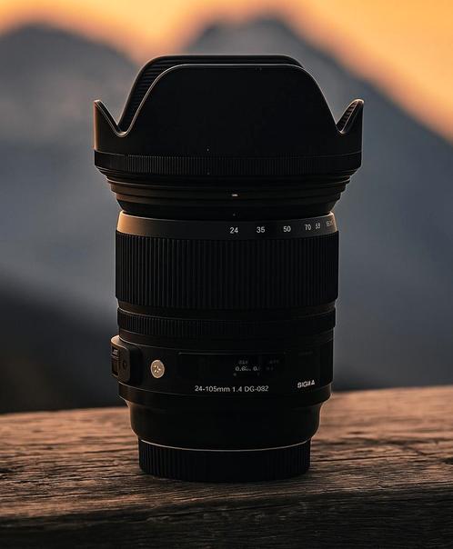 Bijna niet gebruikte sigma 24-105mm voor canon, Audio, Tv en Foto, Fotografie | Lenzen en Objectieven, Zo goed als nieuw, Telelens