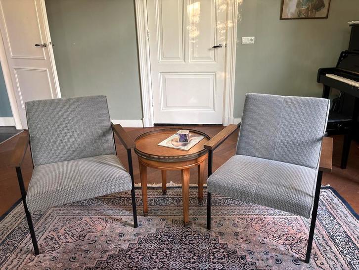 2 Bodilson Jax Fauteuils - Grijs - Zeer Goed!, Huis en Inrichting, Fauteuils, Zo goed als nieuw, Stof, 75 tot 100 cm, Ophalen