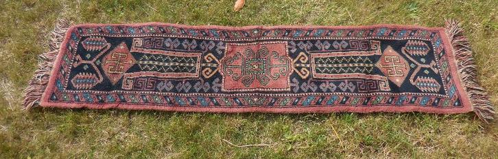 Vintage Perzische of Oosterse Loper, Huis en Inrichting, Stoffering | Tapijten en Kleden, Gebruikt, Minder dan 50 cm, 150 tot 200 cm