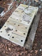 16x Kalkzandsteen 30x15x20cm, Doe-het-zelf en Verbouw, Metselstenen, Ophalen