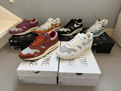 Nike Air Max 1 X Patta The Wave complete set maat 45, Kleding | Heren, Schoenen, Nieuw, Overige kleuren, Ophalen of Verzenden