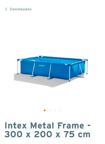 Interline zwembad 3 x 2 meter met toebehoren  beschikbaar voor biedingen