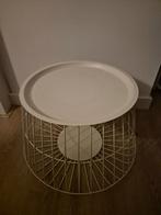 Dekenmand met deksel, Huis en Inrichting, Woonaccessoires | Schalen en Manden, Ophalen, Gebruikt, Mand, Rond