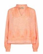Mosh mosh blouse, jamana emb blouse, nieuw mt s 100% linnen, MOS MOSH, Verzenden, Nieuw, Oranje