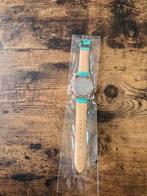 Nieuw groen quartz horloge hh, Geneva platinum, Onbekend, Nieuw, Ophalen of Verzenden