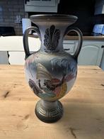 Griekse vaas, 32,5 cm hoog x 17 cm breed, Ophalen, Overige kleuren, Aardewerk of Porselein, Zo goed als nieuw