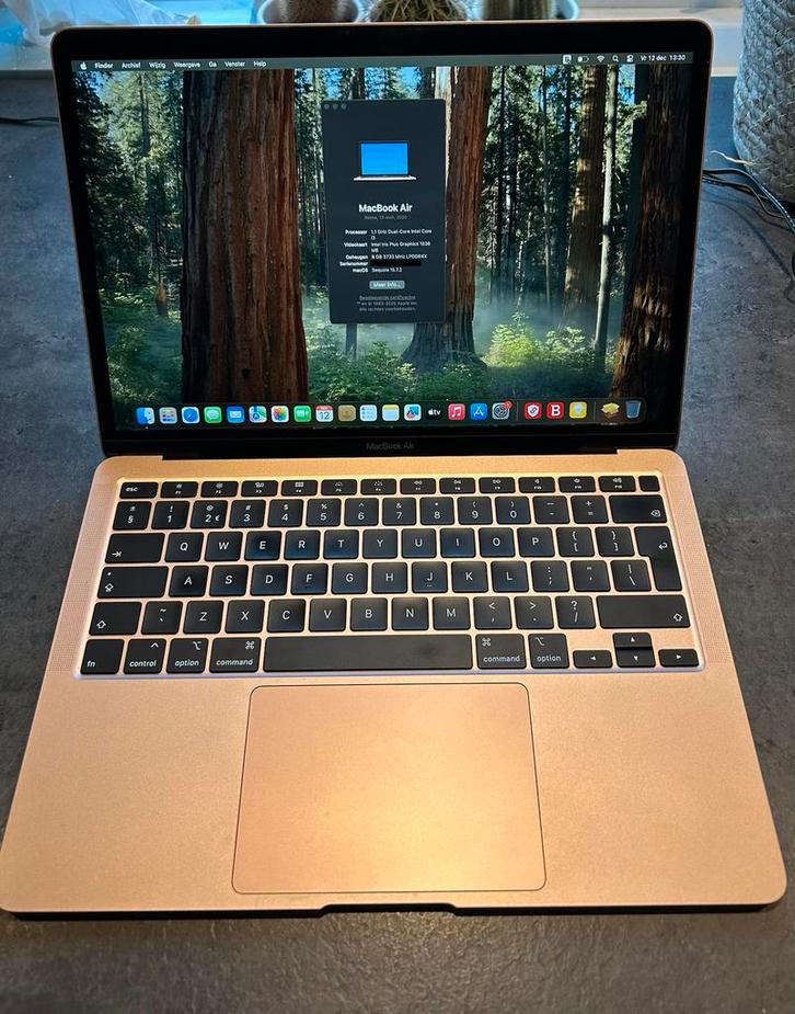 MacBook Air 13" Retina 2020 in Pink Gold - Topstaat!, Computers en Software, Apple Macbooks, Zo goed als nieuw, MacBook Air, 13 inch