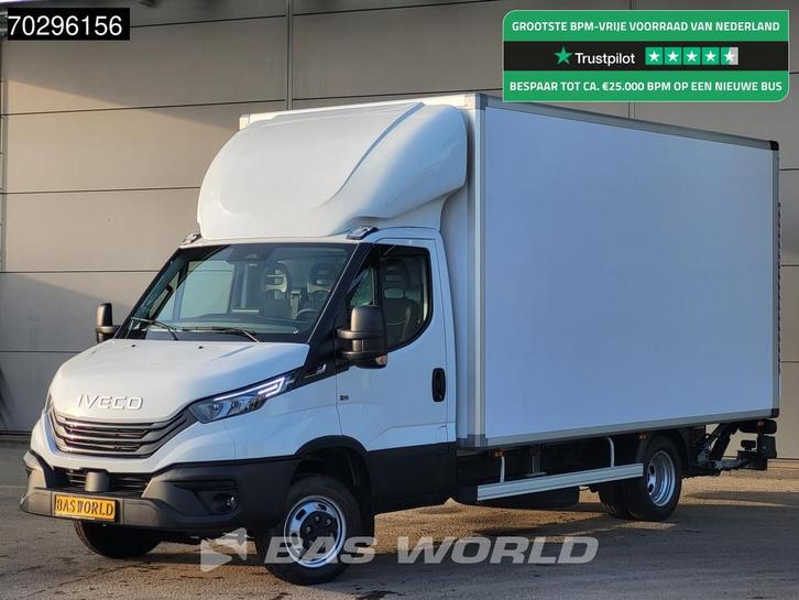Iveco Daily 35C18 XXL 1000KG Laadklep 3.0L Automaat 3,5t Tre, Auto's, Bestelauto's, Bedrijf, Te koop, Achteruitrijcamera, Airconditioning