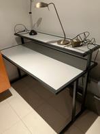 Bureau met monitor verhoging, Huis en Inrichting, Bureaus, Ophalen, Gebruikt, Bureau